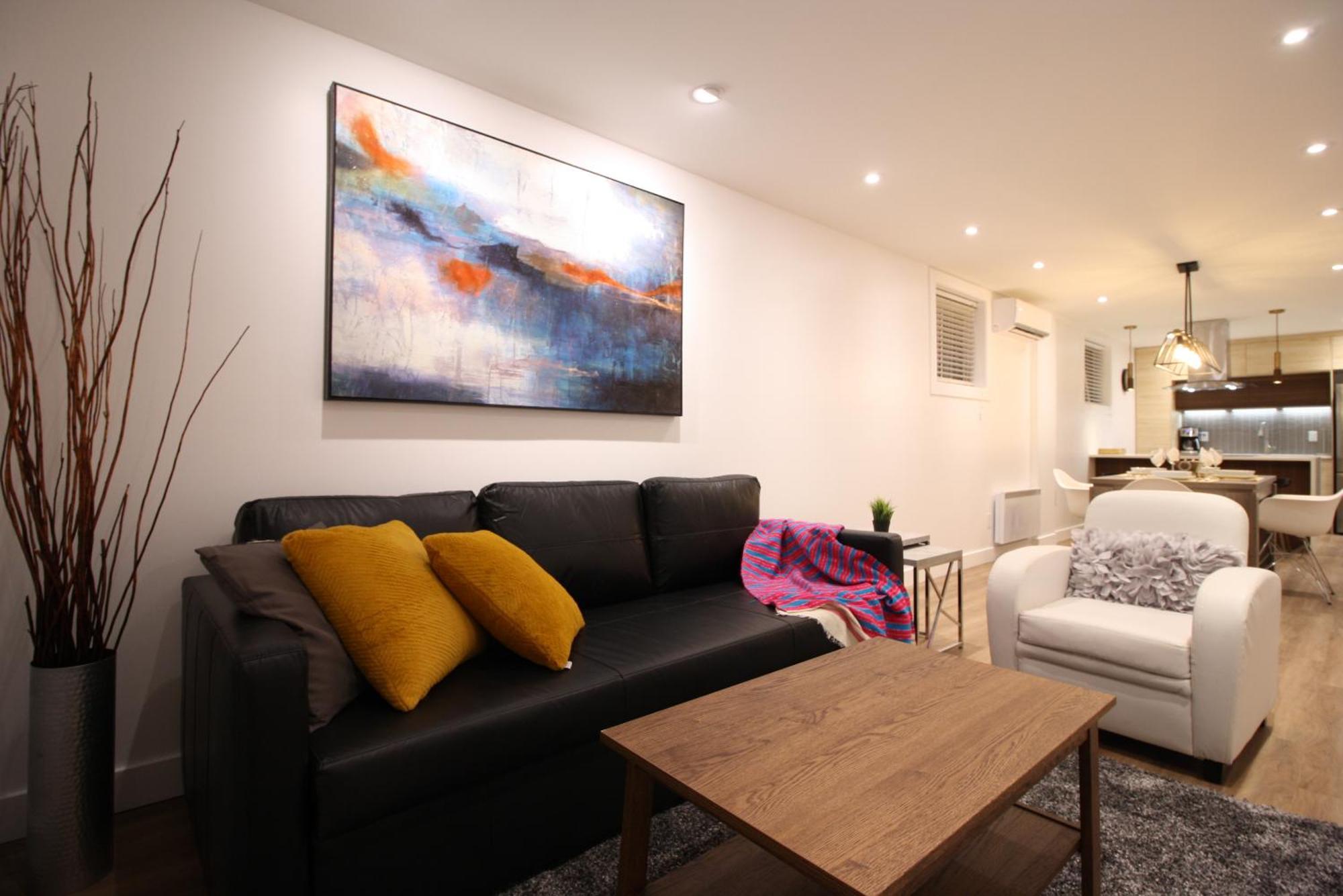 Luxueux - Deco Moderne, Rosemont Leilighet Montréal Eksteriør bilde